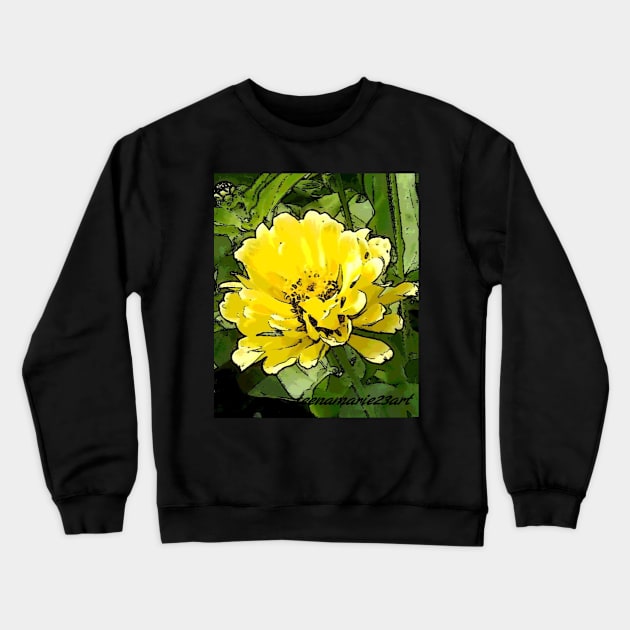 Flower Crewneck Sweatshirt by teenamarie23art